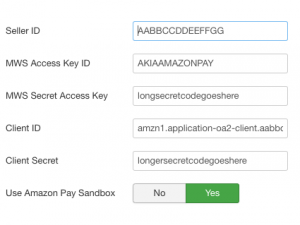 AmazonPay - Plugin setup